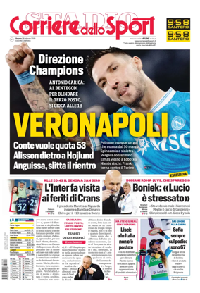 Cover of Corriere dello Sport (Campania)