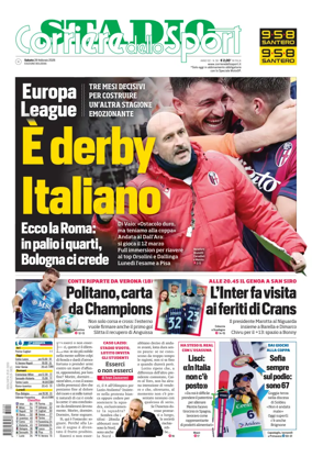 Cover of Corriere dello Sport Stadio (Bologna)