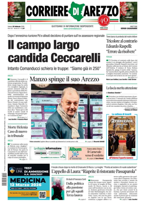 Cover of Corriere di Arezzo