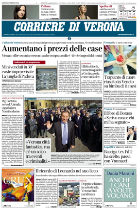 Cover of Corriere di Verona