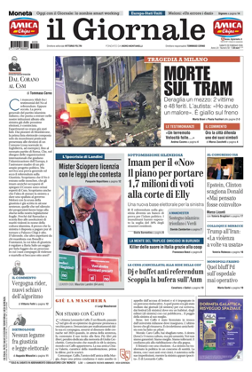 Cover of Il Giornale (Italy)