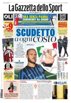 Cover of La Gazzetta dello Sport - Roma