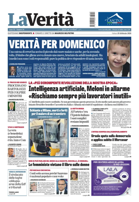 Cover of La Verita (Italia)