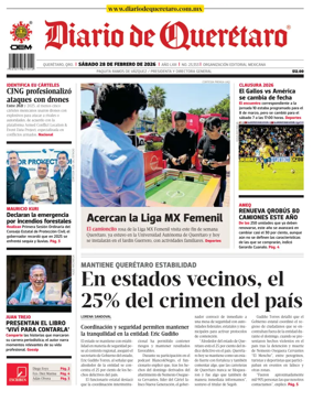 Cover of Diario de Queretaro
