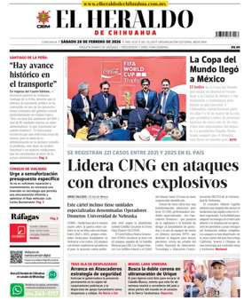 Cover of El Heraldo de Chihuahua