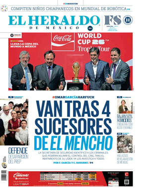 Cover of El Heraldo de Mexico