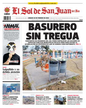 Cover of El Sol de San Juan del Rio