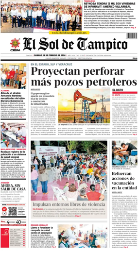 Cover of El Sol de Tampico