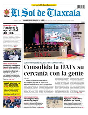 Cover of El Sol de Tlaxcala