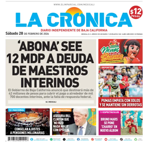 Cover of La Cronica