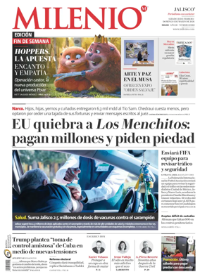 Cover of Milenio Jalisco
