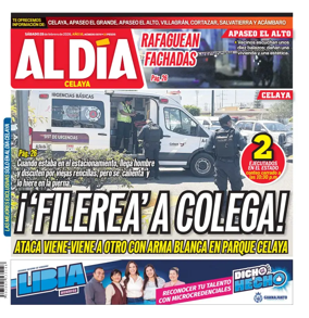 Cover of Periodico Al Dia (Celaya)