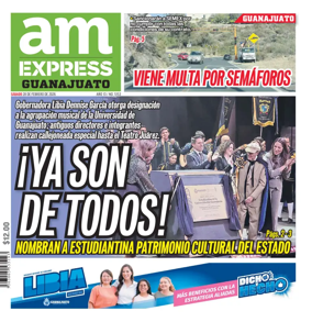Cover of Periodico AM Express (Guanajuato)