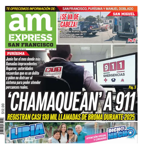 Cover of Periodico AM Express (San Francisco del Ricon)