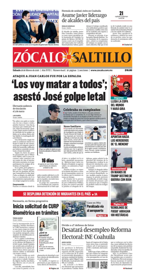 Cover of Zocalo Saltillo