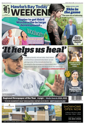 Cover of Hawke's Bay Today