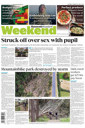 Cover of Manawatu Standard