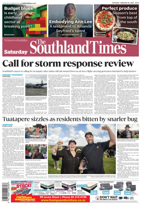 Cover of The Southland Times
