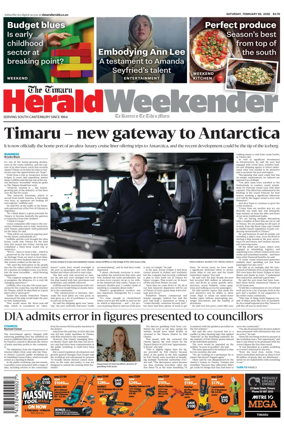 Cover of The Timaru Herald