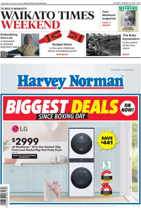 Cover of Waikato Times