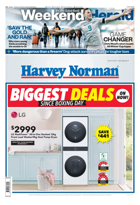 Cover of Weekend Herald