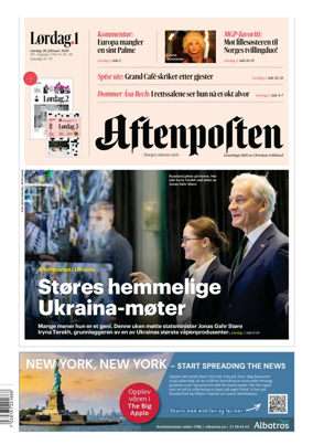 Cover of Aftenposten