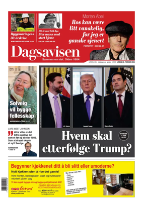 Cover of Dagsavisen