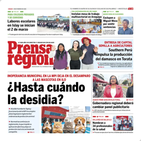Cover of Prensa Regional