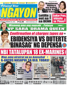 Cover of Pilipino Star Ngayon