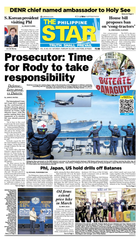 Cover of The Philippine Star