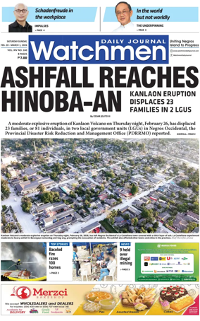 Cover of Watchmen Daily Journal