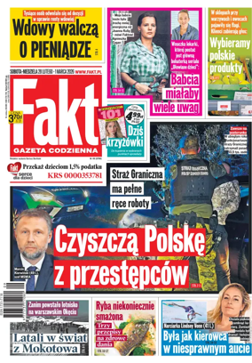 Cover of Fakt Gazeta Codzienna (Saturday)