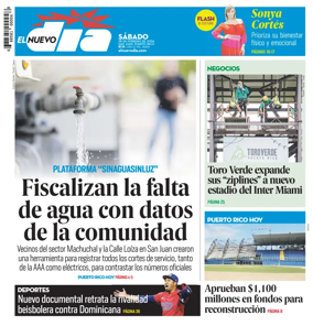 Cover of El Nuevo Dia