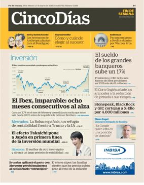Cover of Cinco Dias