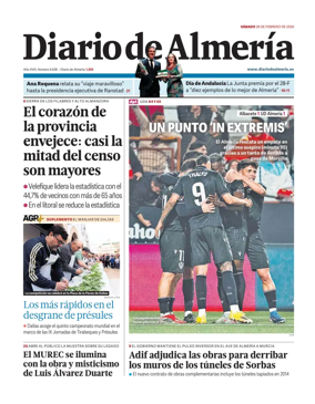 Cover of Diario de Almeria