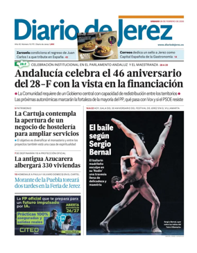 Cover of Diario de Jerez