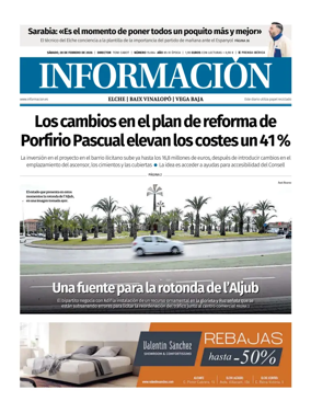 Cover of Diario Informacion (Elche y Vega Baja)