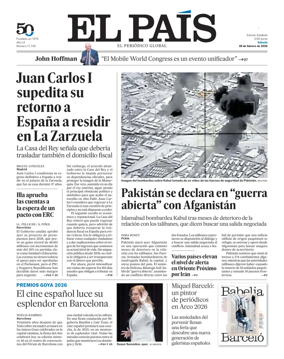 Cover of EL PAIS Catalunya