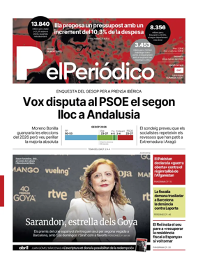 Cover of El Periodico - Catala