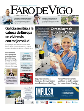 Cover of Faro de Vigo