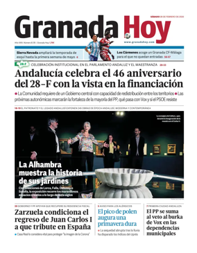 Cover of Granada Hoy