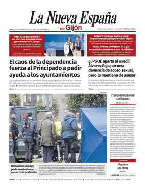Cover of La Nueva Espana (Gijon)