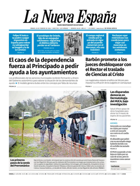Cover of La Nueva Espana (Oviedo)