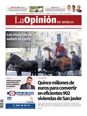 Cover of La Opinion de Murcia