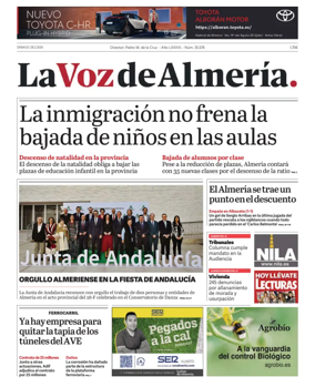 Cover of La Voz de Almeria
