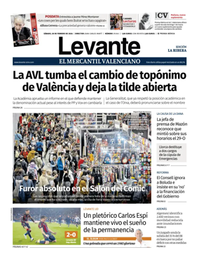 Cover of Levante EMV (Ribera)