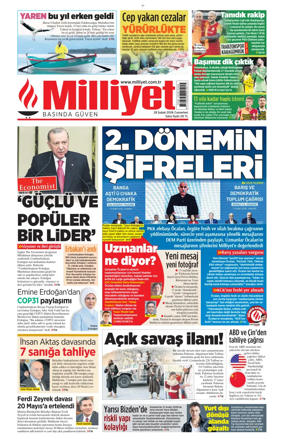 Cover of Milliyet