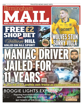 Cover of Birmingham Mail