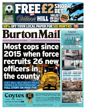 Cover of Burton Mail