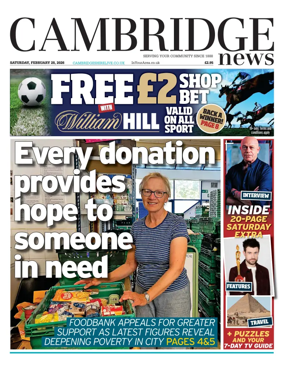 Cover of Cambridge News